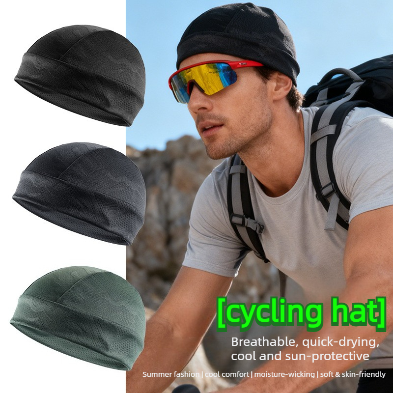 หมวกไหมพรมฤดูร้อนแบบบาง ระบายอ - Skull Cap Helmet Liner บทวิจารณ์และราคา