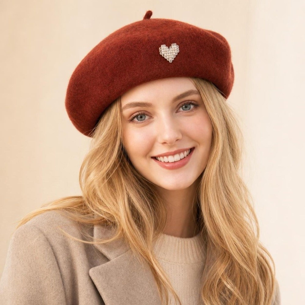 หมวกเบเร่ต์ขนสัตว์สำหรับฤดูหนา - Beret French Wool บทวิจารณ์และราคา
