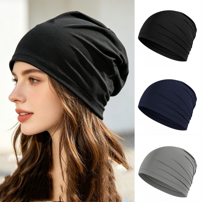 หมวกบีนนี่แบบยืด แห้งเร็ว ระบา - Skull Cap Helmet Liner บทวิจารณ์และราคา