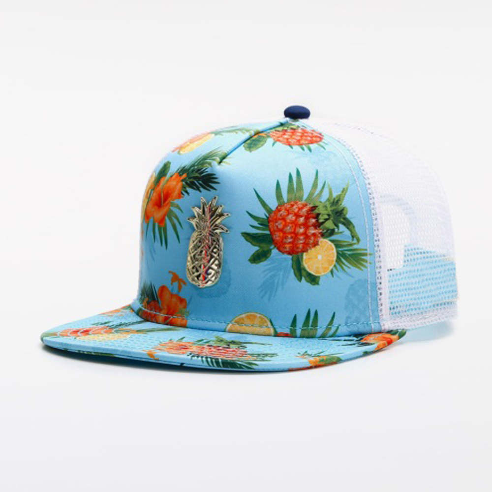 หมวกแฟชั่นอเนกประสงค์ลายผลไม้เ - Snapback Hat Flat บทวิจารณ์และราคา