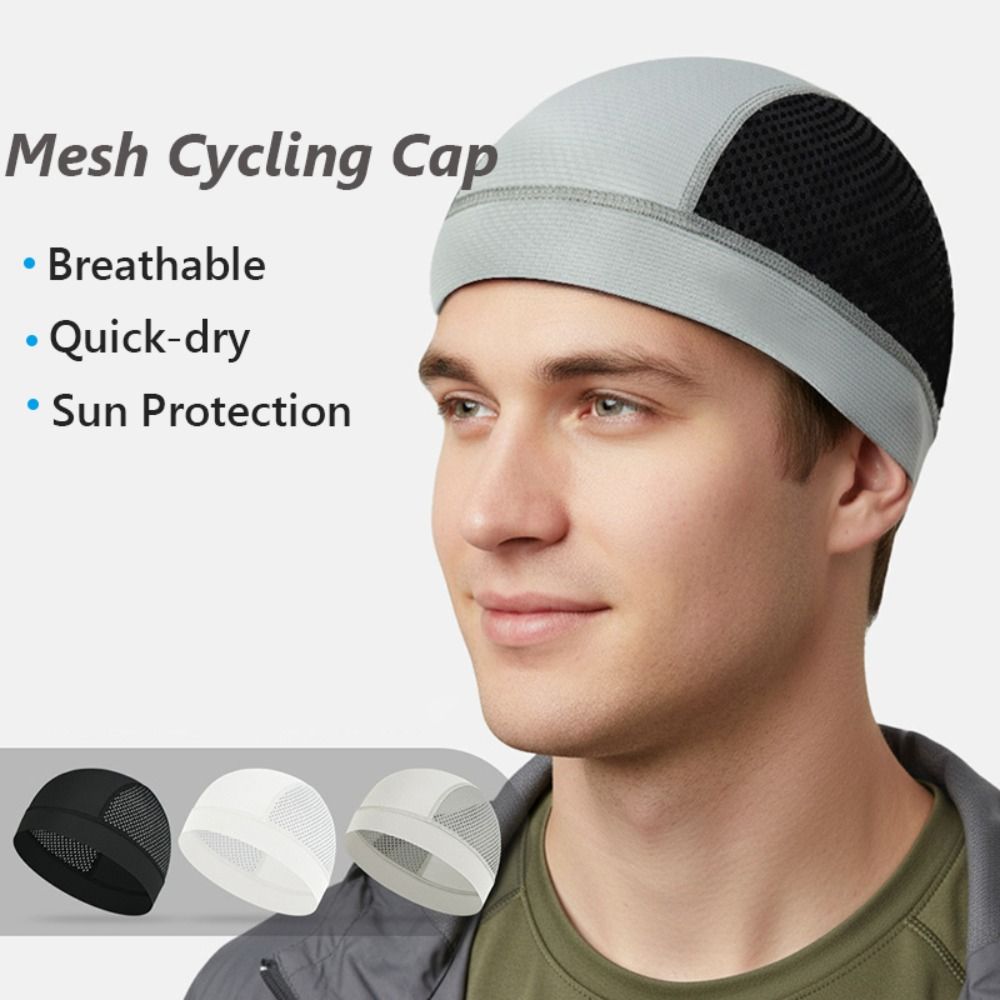 หมวกบีนนี่ตาข่ายบางเบาแบบลำลอง - Skull Cap Helmet Liner บทวิจารณ์และราคา