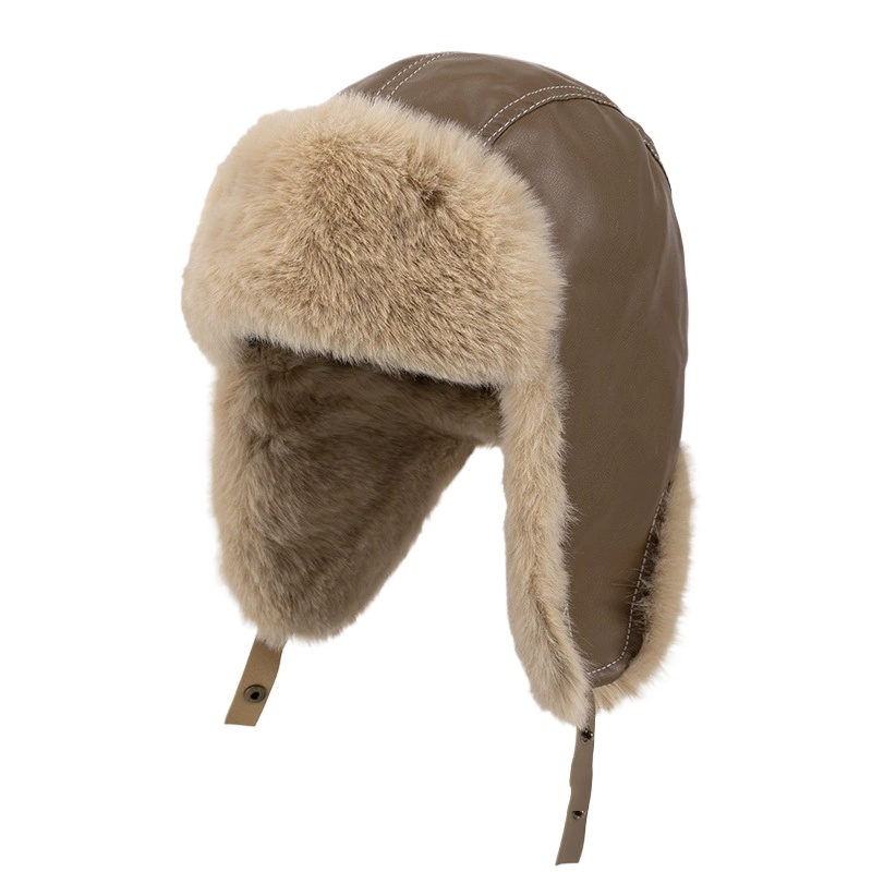 หมวกอูชานกาแบบหนา อุ่น สำหรับฤ - Trapper Hat Ear Flap บทวิจารณ์และราคา