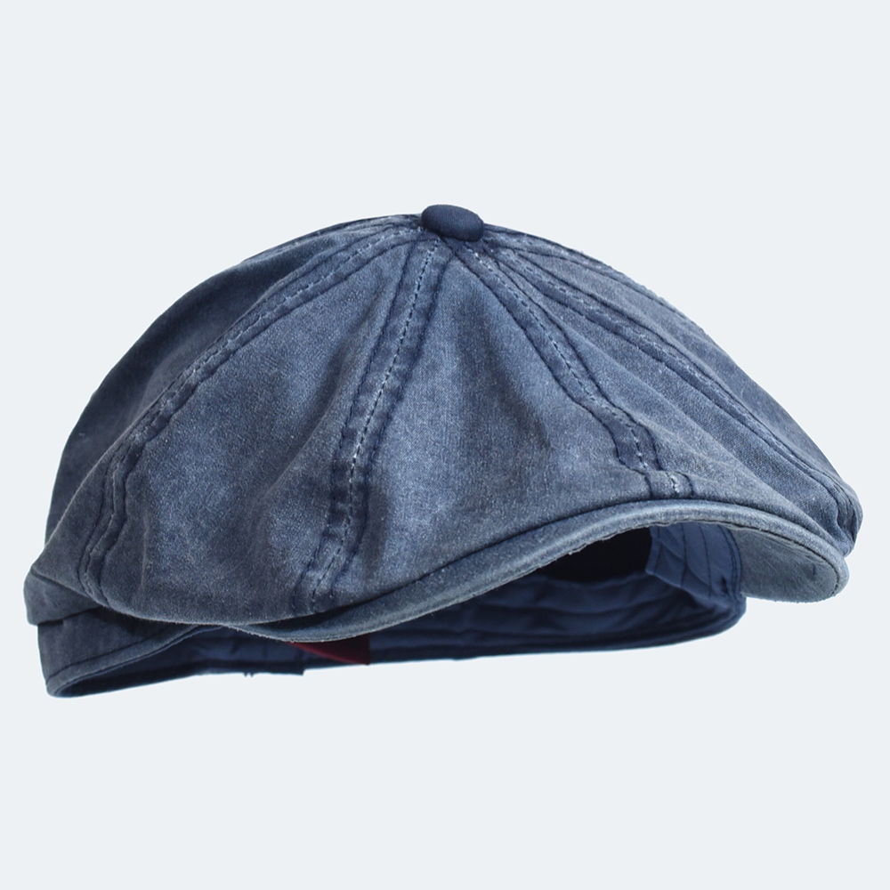 ล้างผ้าฝ้าย Newsboy หมวก Peaky - Dad Hat Cotton บทวิจารณ์และราคา