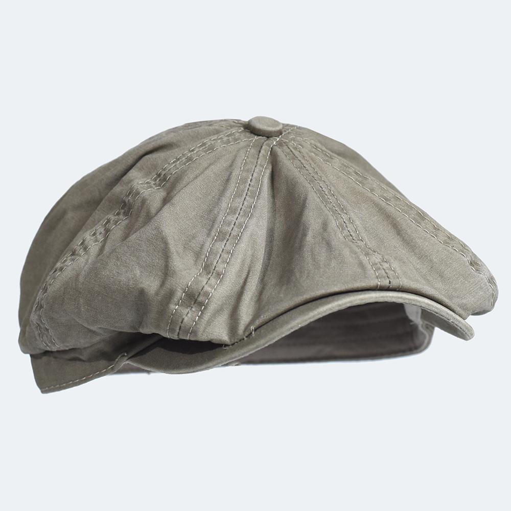 ล้างผ้าฝ้าย Newsboy หมวก Peaky - Dad Hat Cotton บทวิจารณ์และราคา